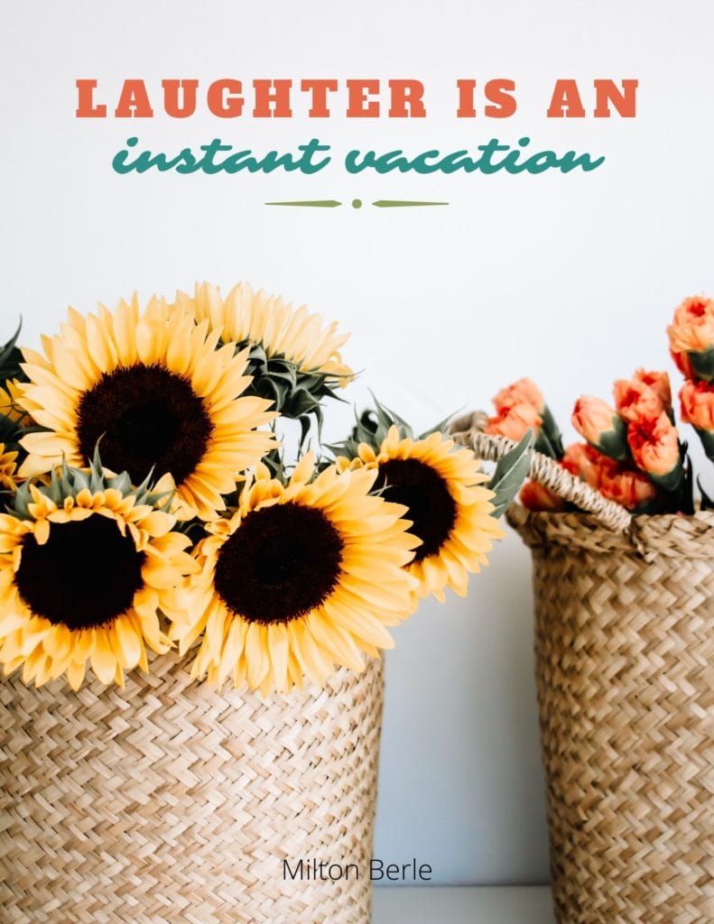 One of the best mindset quotes: "Laughter is an instant vacation." Bring positivity wherever you go because the right attitude brings abundance. To & Fro Fam