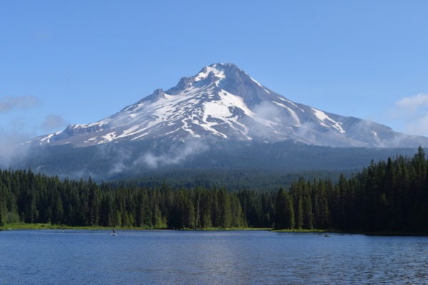 Peaceful Trillium Lake camping, hikes and more on Mt. Hood near Portland