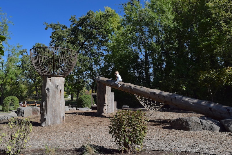 Epic playground near Portland, Oregon: Champoeg State Park has an unusual playground where kids can let their imagination roam. To & Fro Fam