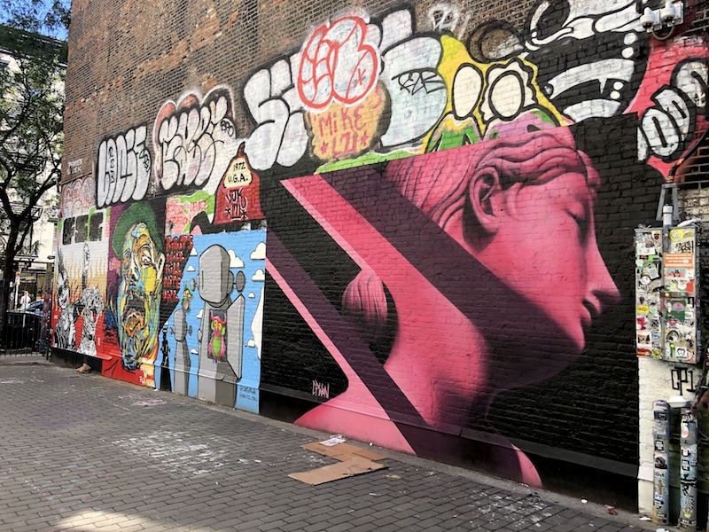 New York City Street Art On The Lower East Side 