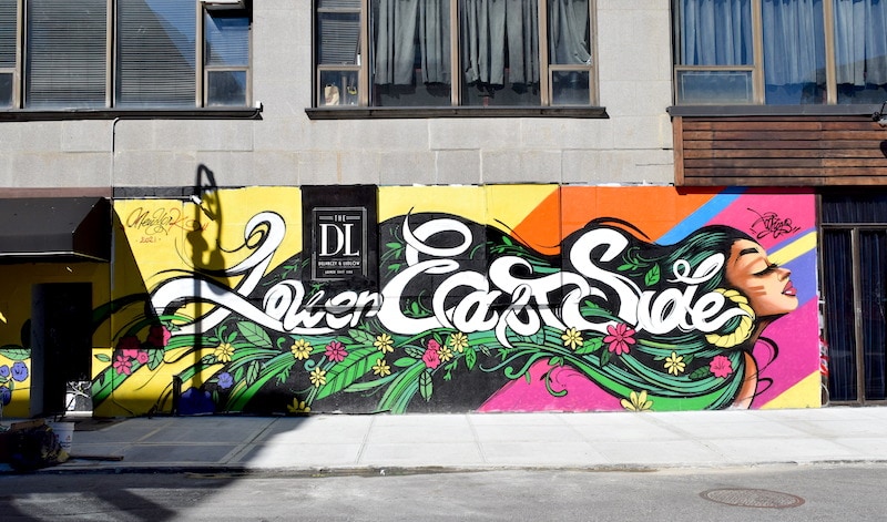 Lower East Side graffiti New York City: Where to find the best street art in NYC. To & Fro Fam