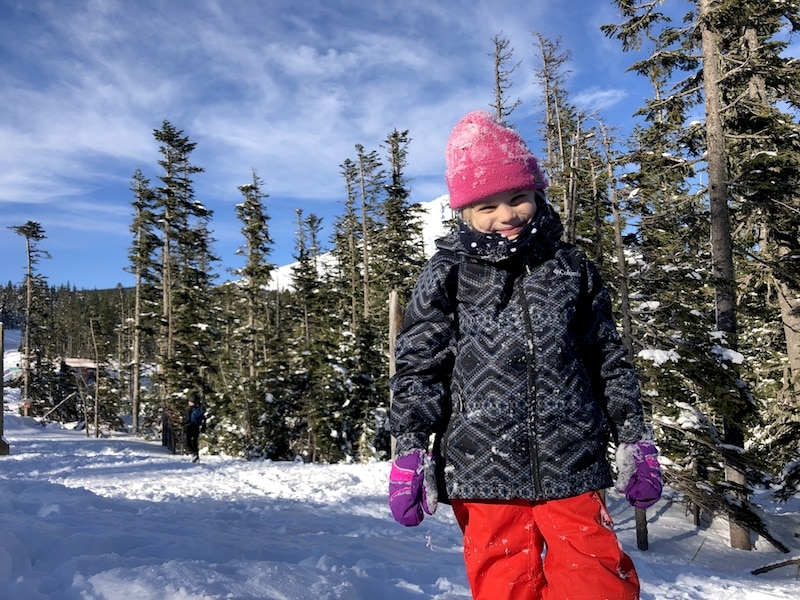 Things to do on Mt Hood in the winter: Our favorite lakes for snowshoeing and more! To & Fro Fam
