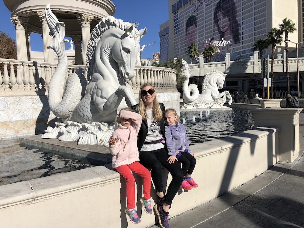 Fun things to do in Las Vegas as a family! 14 ideas of activities on the Strip and off, including hikes and outdoor things to do. To & Fro Fam