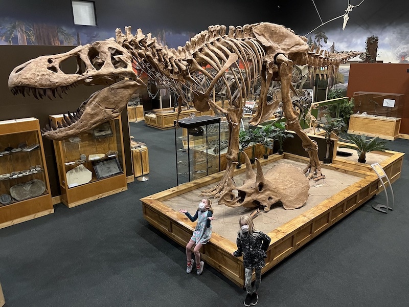 Fun things to do in Ogden, Utah near Salt Lake City: Go to the dinosaur park and paleontology museum! A great family-friendly and inexpensive activity. To & Fro Fam 